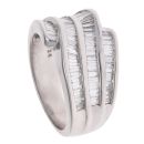18ct White Gold 1.15ct Baguette Cut Diamond Fancy Ring