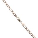 9ct Yellow Gold Figaro T-Bar Chain 18"