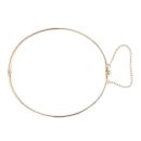 9ct Yellow Gold Patterned Hinged Bangle