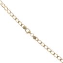 9ct Yellow Gold Curb Chain 22"