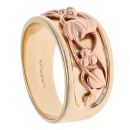 9ct Yellow And Rose Gold Vine Of Life Clogau Ring