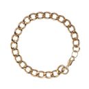 9ct Yellow Gold Curb Bracelet 8.5"