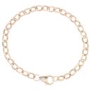 9ct Yellow Gold Fancy Bracelet 9"