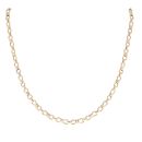 9ct Yellow Gold Fancy Bow Chain 20"