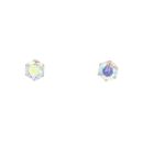 9ct Yellow Gold Cubic Zirconia Stud Earrings