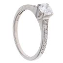 18ct White Gold 0.50ct Diamond Solitaire Ring