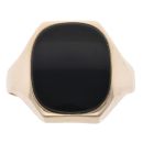 9ct Yellow Gold Onyx Signet Ring