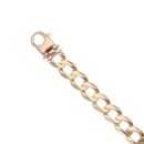 9ct Yellow Gold Curb Bracelet 9"