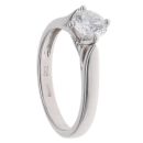 18ct White Gold 0.80ct Brilliant Cut Diamond Solitaire Ring