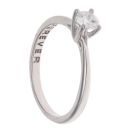 9ct White Gold 0.27ct Brilliant Cut Diamond Solitaire Ring