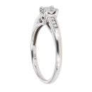 18ct White Gold 0.40ct Diamond Cluster Ring