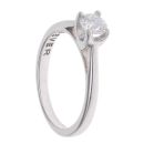 18ct White Gold 0.40ct Brilliant Cut Diamond Solitaire Ring
