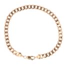 9ct Yellow Gold Curb Bracelet 8"