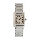 Cartier Custom Tank Francasie Pre Owned Watch Ref 2384