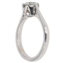 18ct White Gold 1.00ct Brilliant Cut Diamond Solitaire Ring