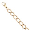 9ct Yellow Gold Curb Bracelet 7.5"