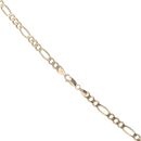 9ct Yellow Gold Figaro Chain 18"