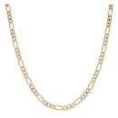 9ct Yellow Gold Figaro Chain 24"