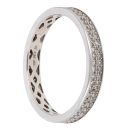 9ct White Gold 0.50ct Brilliant Cut Diamond Full Eternity Ring