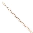 9ct Yellow Gold Curb Bracelet 9"