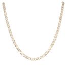 9ct Yellow Gold Swirl Link Chain 18"