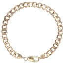 9ct Yellow Gold Curb Bracelet 8"
