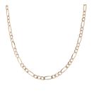 9ct Yellow Gold Figaro Chain 18"