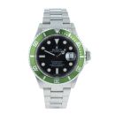 Rolex Submariner 'Kermit' Pre Owned Watch Ref 16610LV