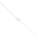 Silver Spinning Star Pendant And Chain 18"