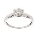 18ct White Gold 0.70ct Diamond Solitaire Ring