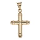 9ct Yellow Gold Cross Pendant
