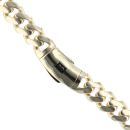 14ct Yellow Gold Monaco Curb Classic Plain Lock Chain 24"