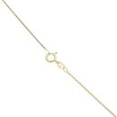 Gold Plated Silver St Christopher Pendant And Chain 18"