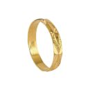 22ct Yellow Gold Ring With texture
