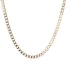 9ct Yellow Gold Curb Chain 20"