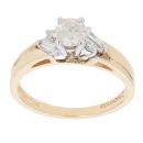 14ct Yellow Gold 0.65ct Brilliant Cut Diamond Solitaire Ring