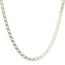 9ct Yellow Gold Double Curb Chain 24"