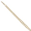 9ct Yellow Gold Albert T-Bar Bracelet 9"