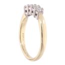18ct Yellow Gold 0.33ct Diamond Four Stone Ring