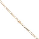 9ct Yellow Gold Figaro Chain 22"