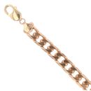 9ct Yellow Gold Curb Bracelet 8"