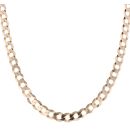 9ct Yellow Gold Curb Chain 20"