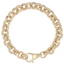 9ct Yellow Gold Belcher Bracelet 8.5"