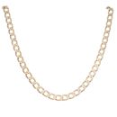 9ct Yellow Gold Curb Chain 22"