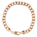 9ct Yellow Gold Curb Bracelet 7.5"