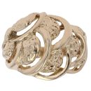 9ct Yellow Gold Patterned Fancy Ring