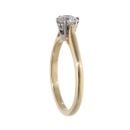 18ct Yellow Gold 0.55ct Diamond Solitaire Ring