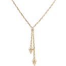 9ct Yellow Gold Fancy Two Tassel Chain 18"