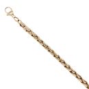 9ct Yellow Gold Fancy Bracelet 8"