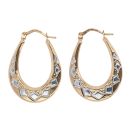 9ct Yellow Gold Creole Earrings